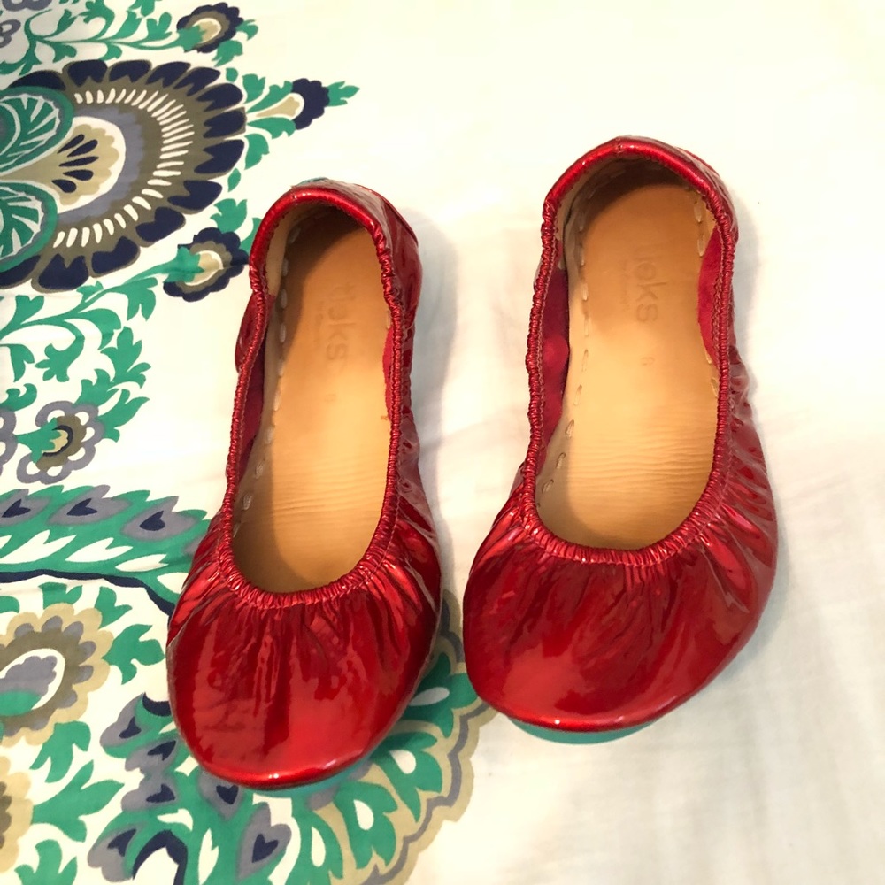 Tieks Red Diamond size 8